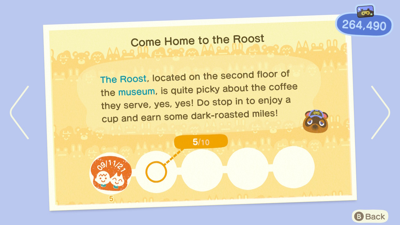 Animal Crossing New Horizons Nook Miles Come Home To The Roost