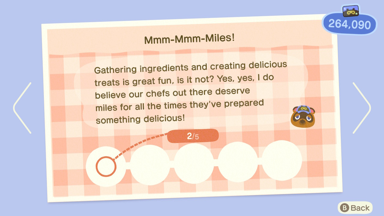 Animal Crossing New Horizons Nook Miles Mmm Mmm Miles