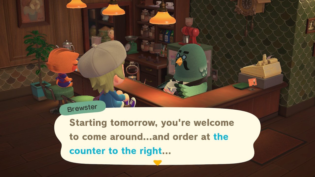 Animal Crossing New Horizons Order To Go