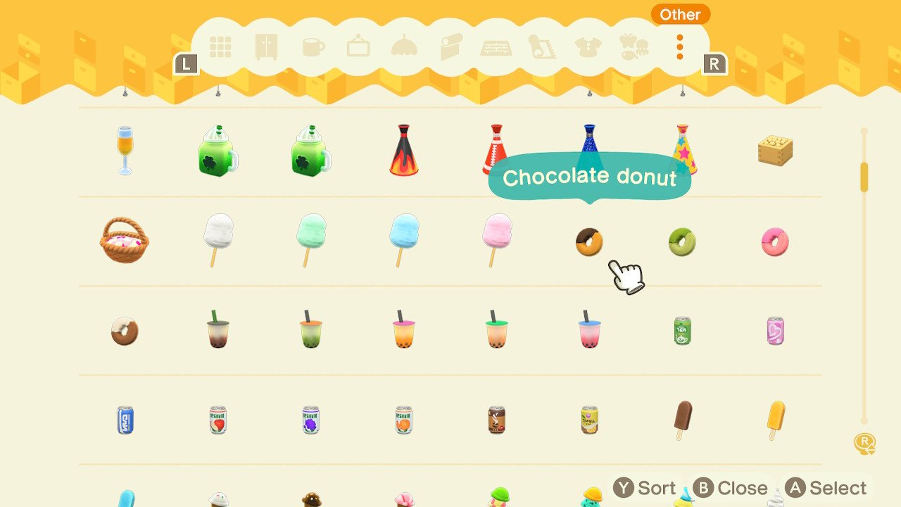 Animal Crossing New Horizons Redd Elde Taşınabilir Ürünler