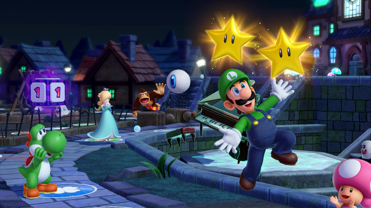 Mario Party Superstars Luigi Wins