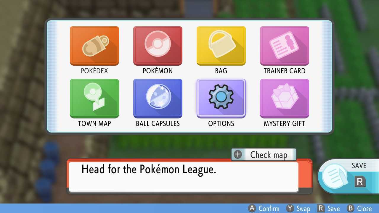 Pokemon Bdsp Options
