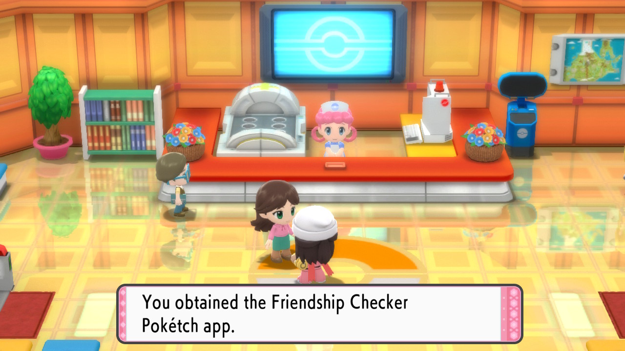 Pokemon Brilliant Diamond Shining Pearl Friendship Checker Obtain