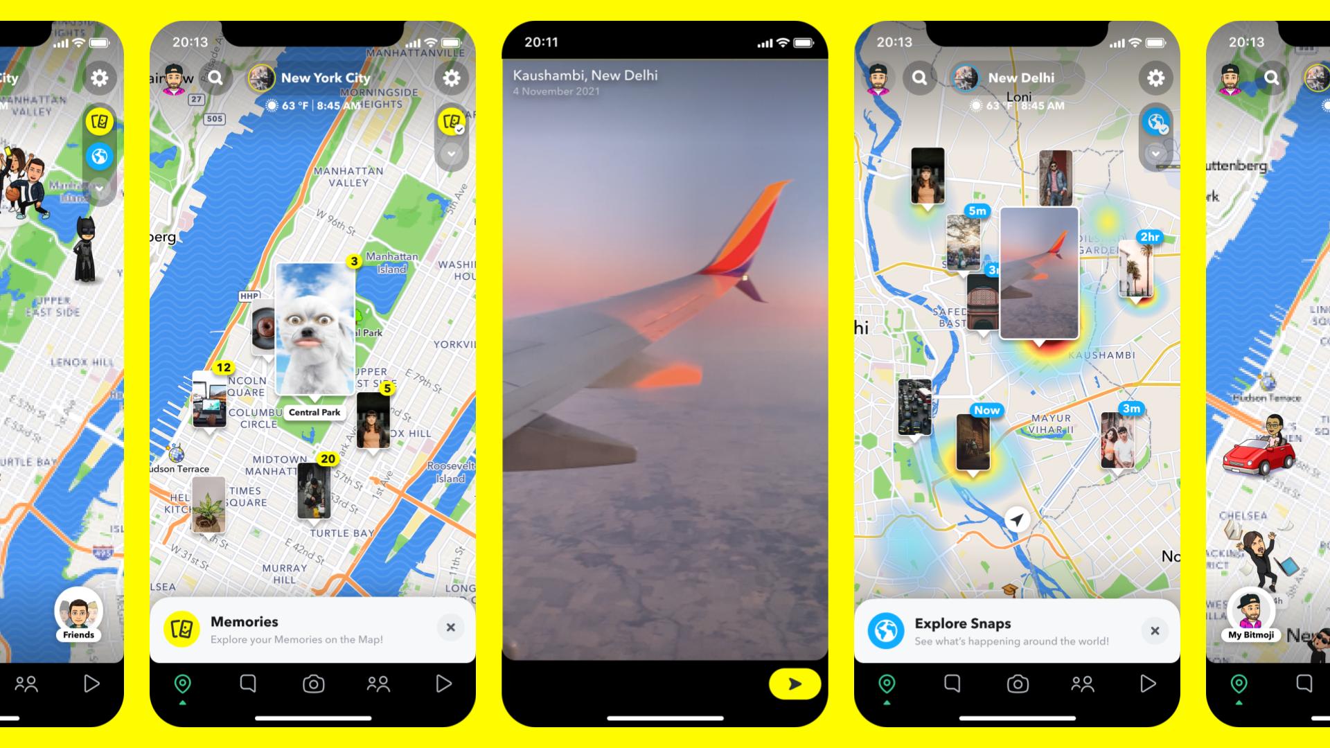 Snapchat Map Layers