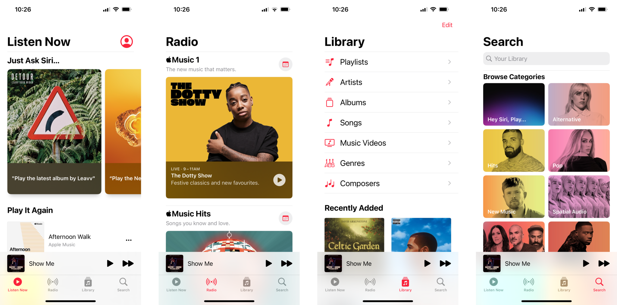 Apple Music Voice Plan Screenshots