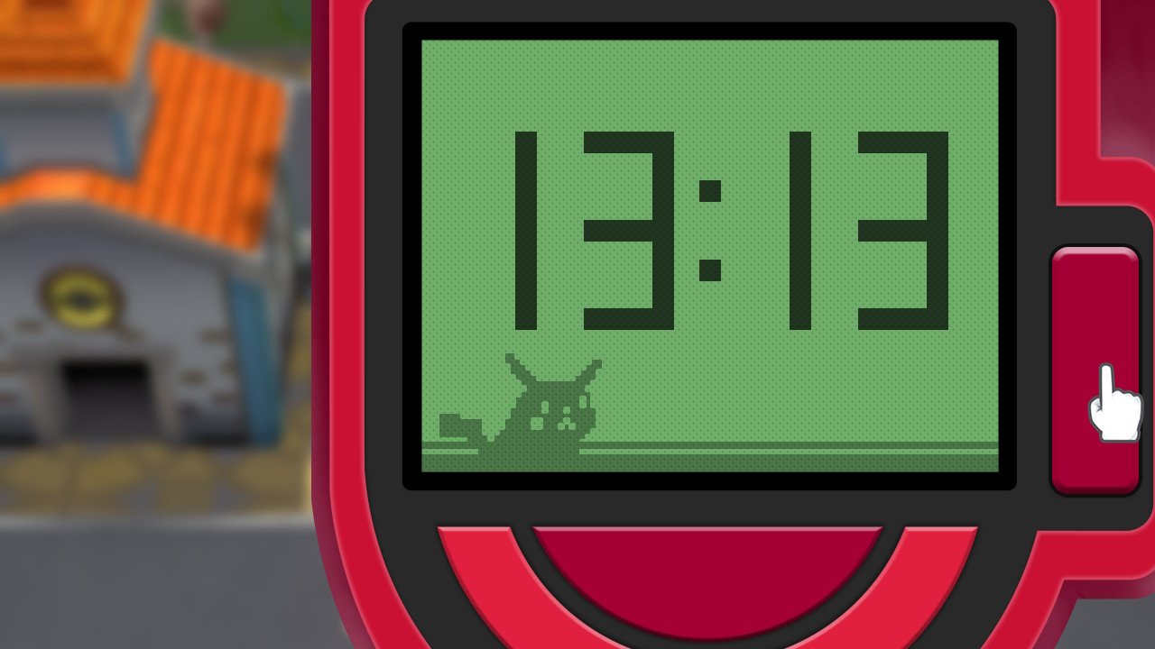 Pokemon Bdsp Poketch App Clock Big