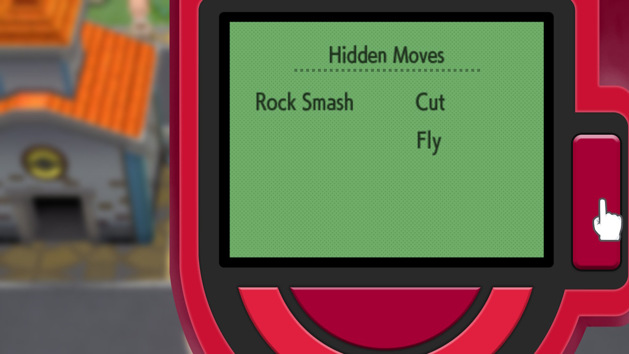 Pokemon Bdsp Poketch App Hidden Move Hms