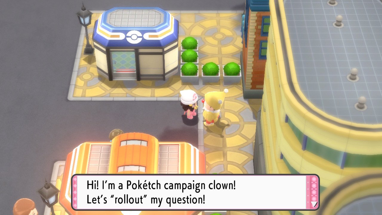Pokemon Bdsp Poketch Clown Question