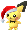 Pokemon Icon 172 Pichu Holiday