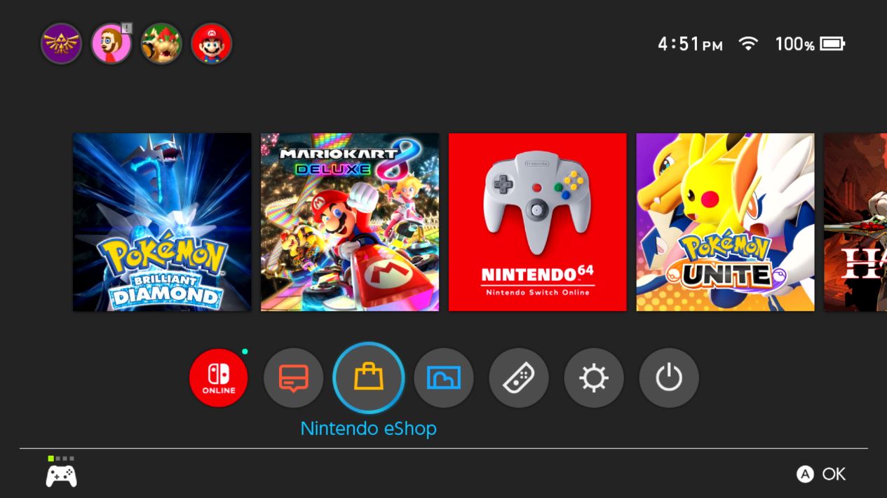 Nintendo Eshop Icon Switch