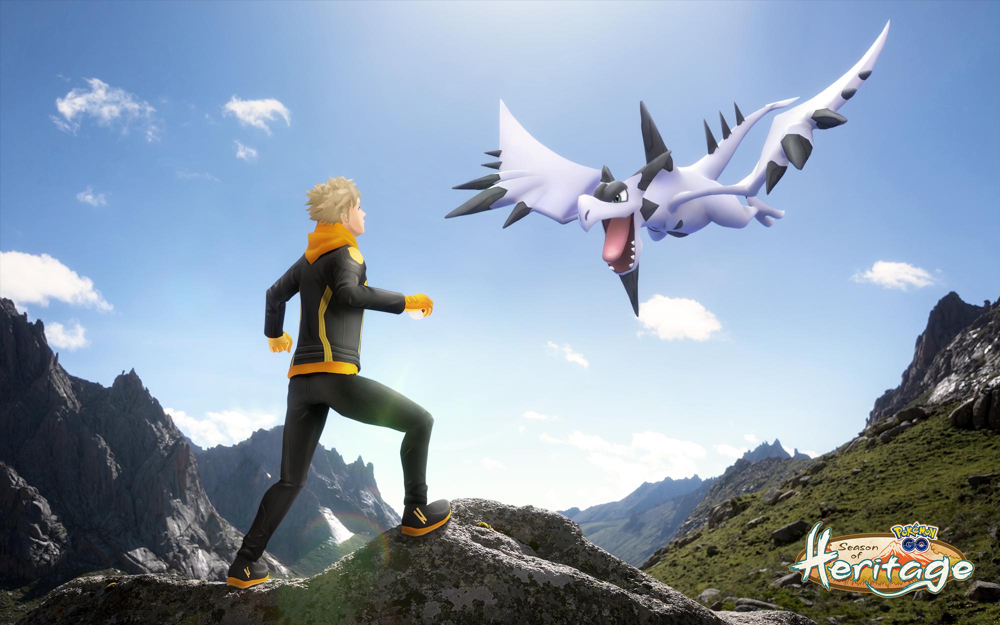 Pokemon Go Mountains Of Power Spark Mega Aerodactyl