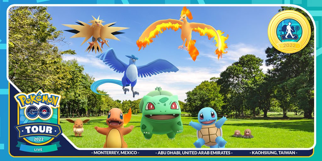 Pokémon Go Tou Johto Événements en direct