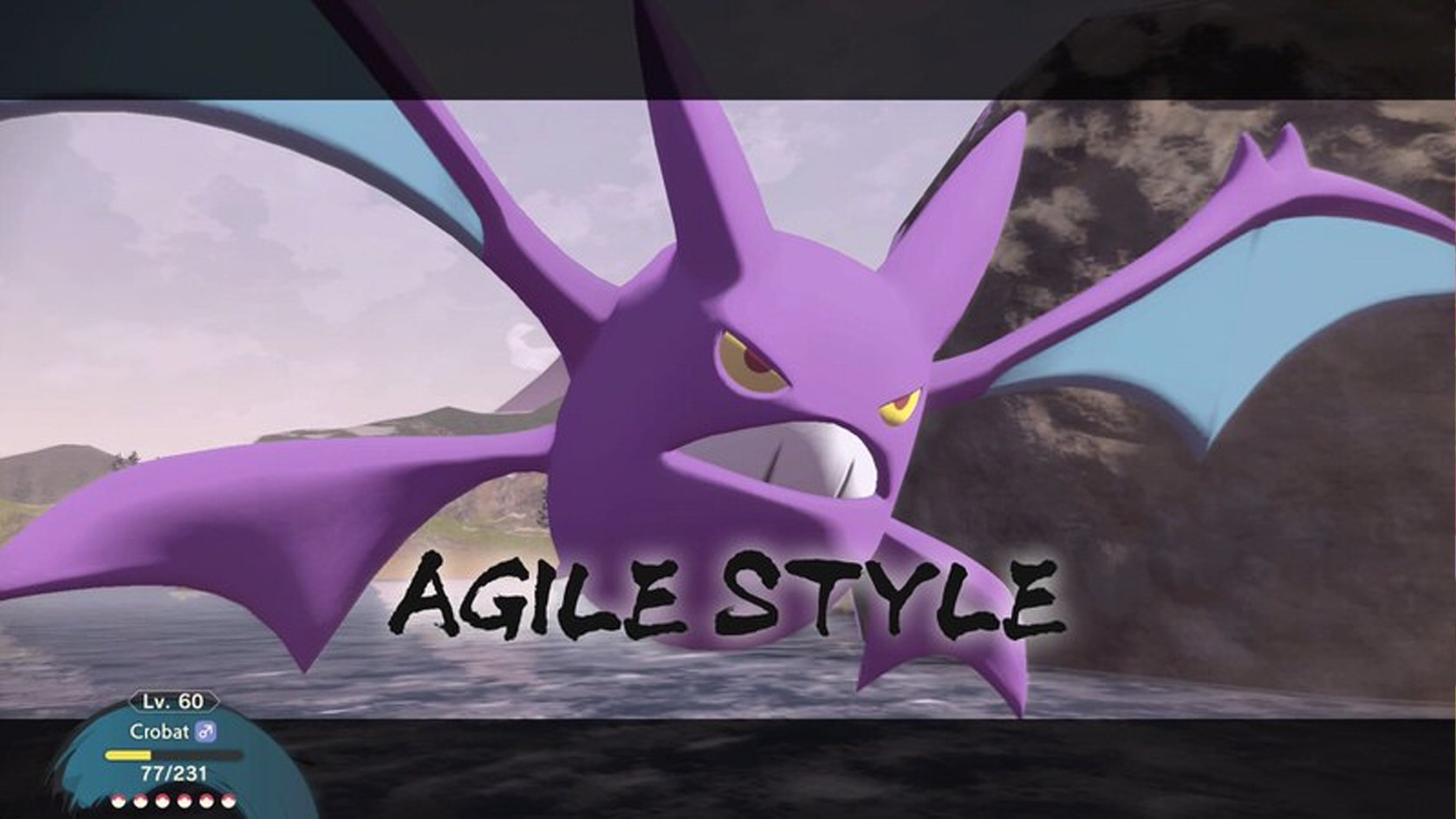 Pokemon Legends Arceus Agile Style Crobat