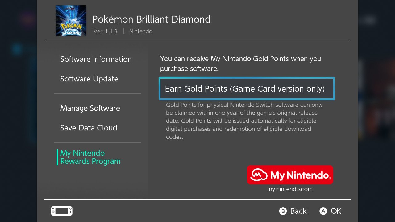 Redeem My Nintendo Gold Points Switch Earn Gold Points