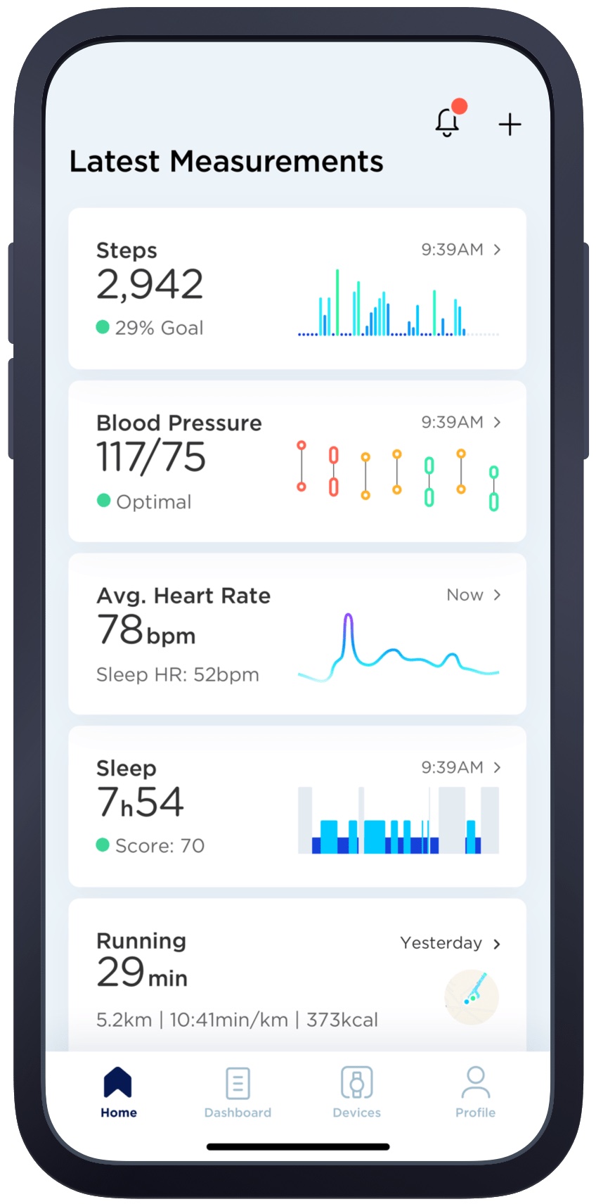 Withings Health Mate App