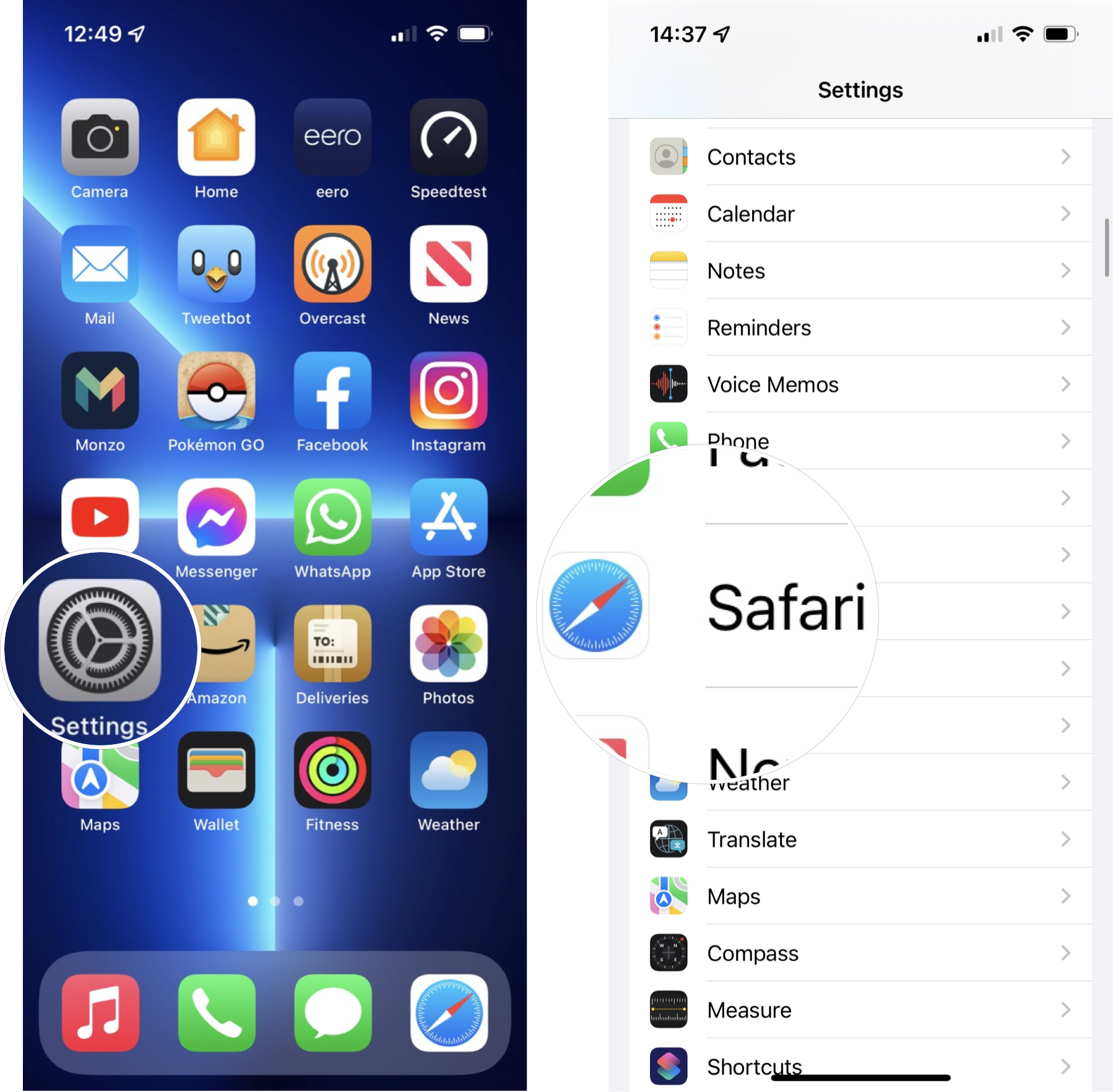 How to block ads on iPhone or iPad: After downloading a content blocker app, open Settings and tap Safari