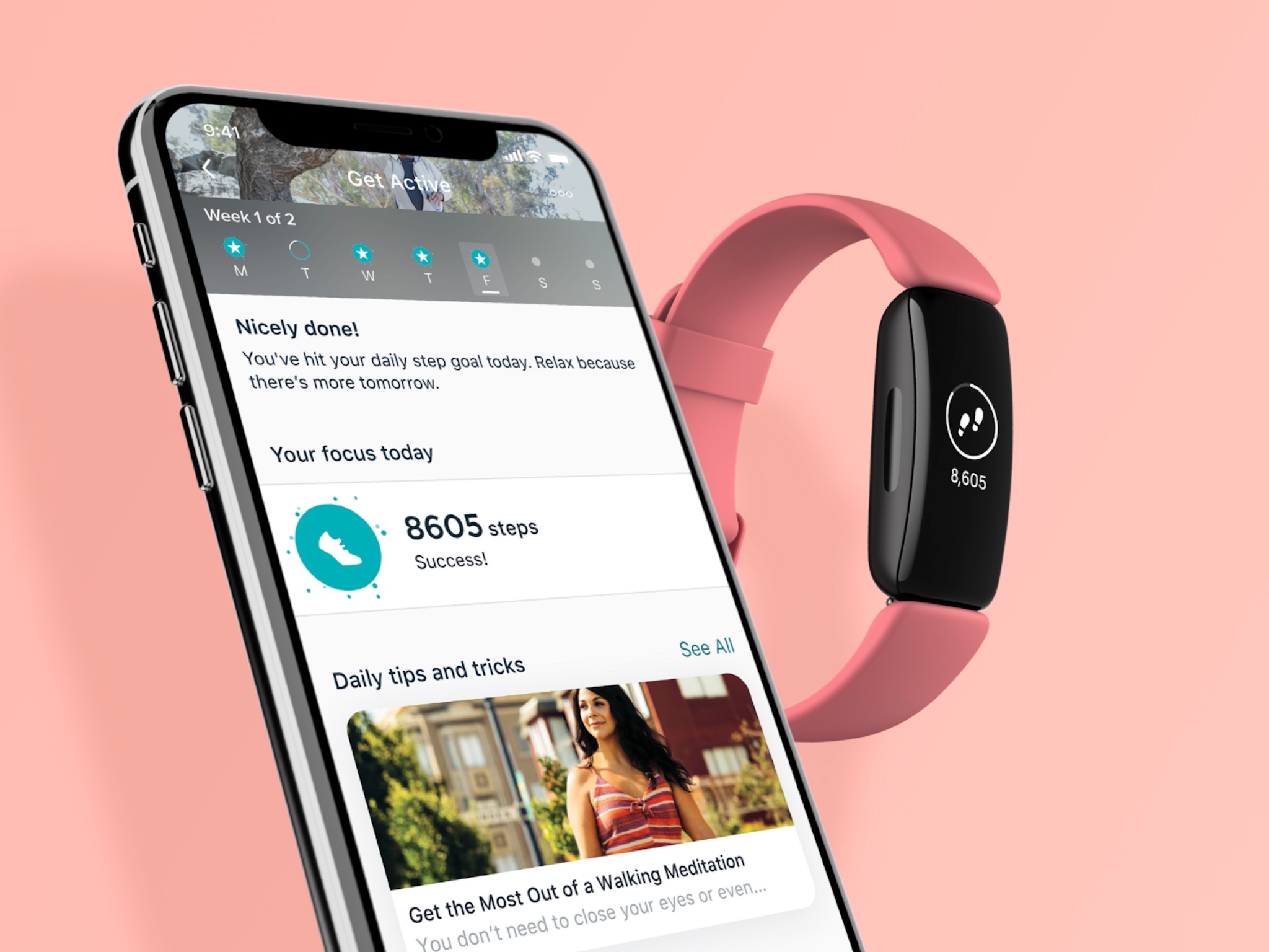 Fitbit Inspire2 Lifestyle