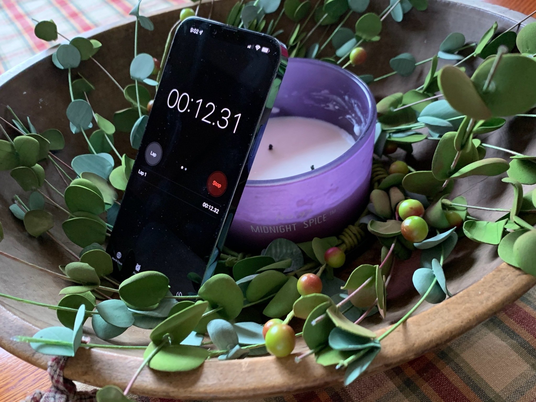 iPhone 13 Pro Max Stopwatch