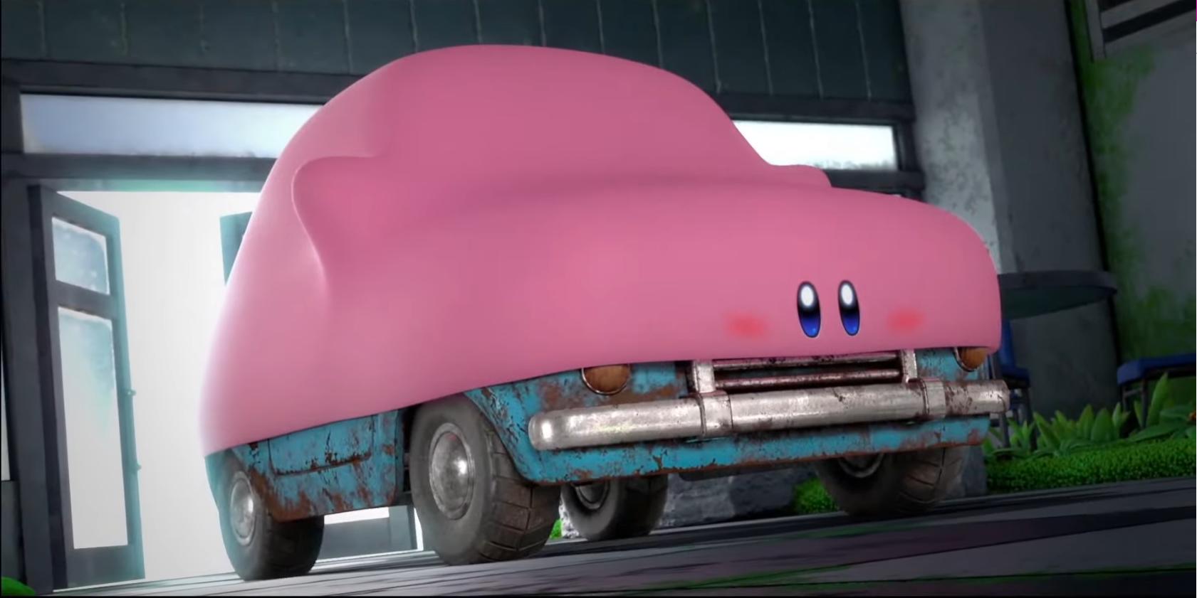Kirby y el modo de mordida de la tierra olvidada