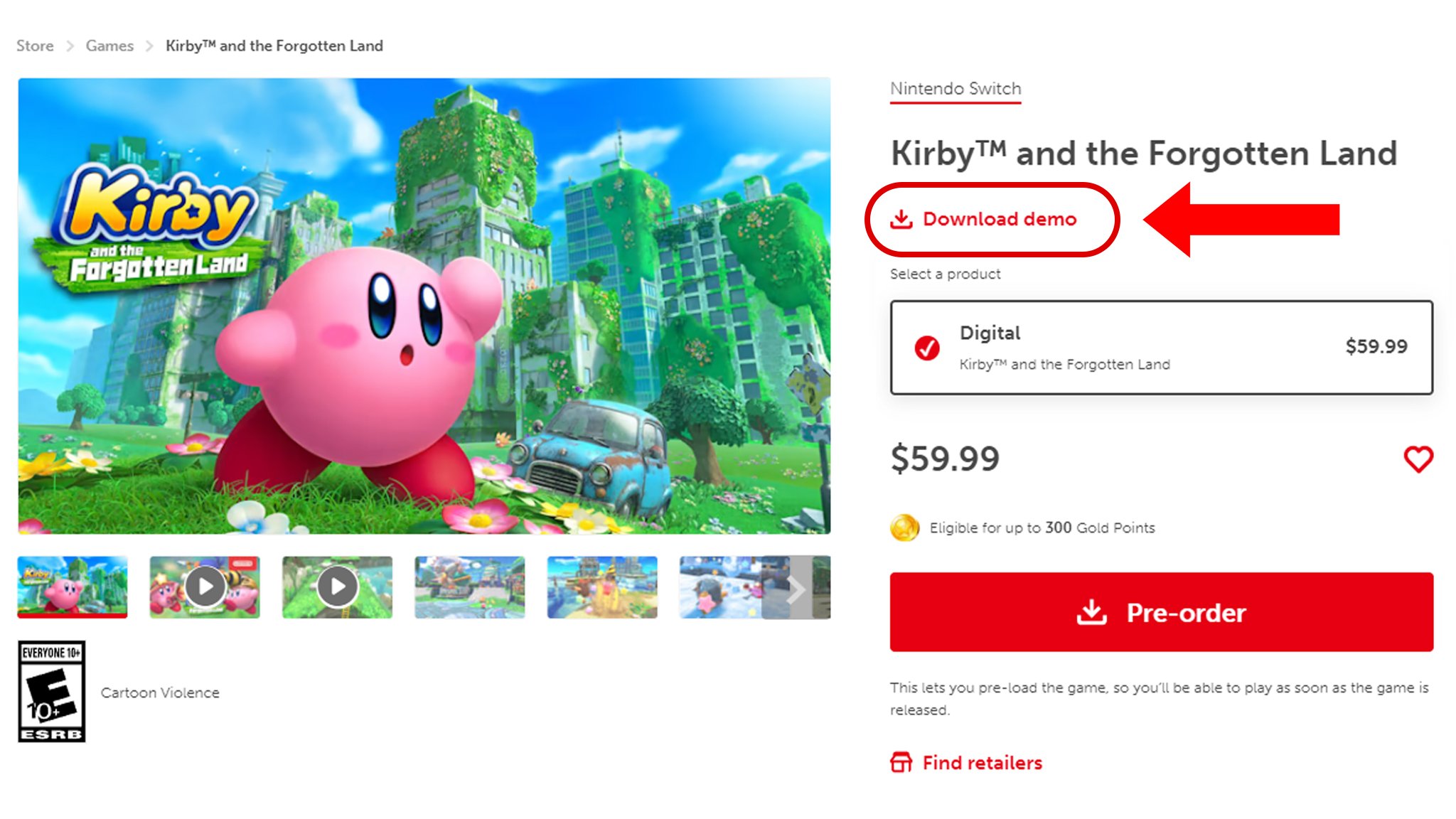 Kirby Forgotten Land Demo Download