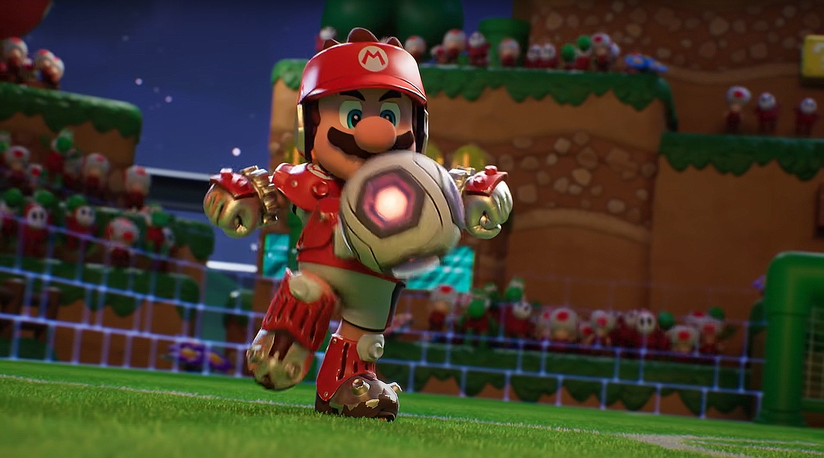 Mario Strikers Battle League Mario And Ball