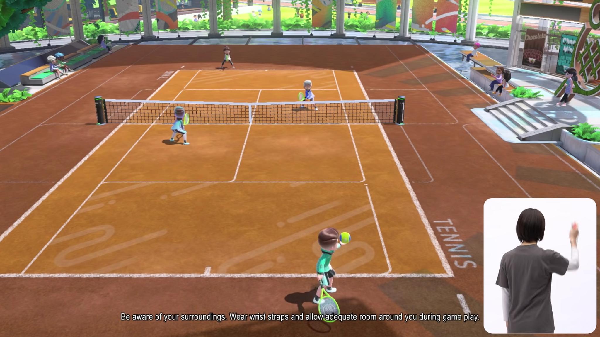 Nintendo Switch Sports Tennis Image