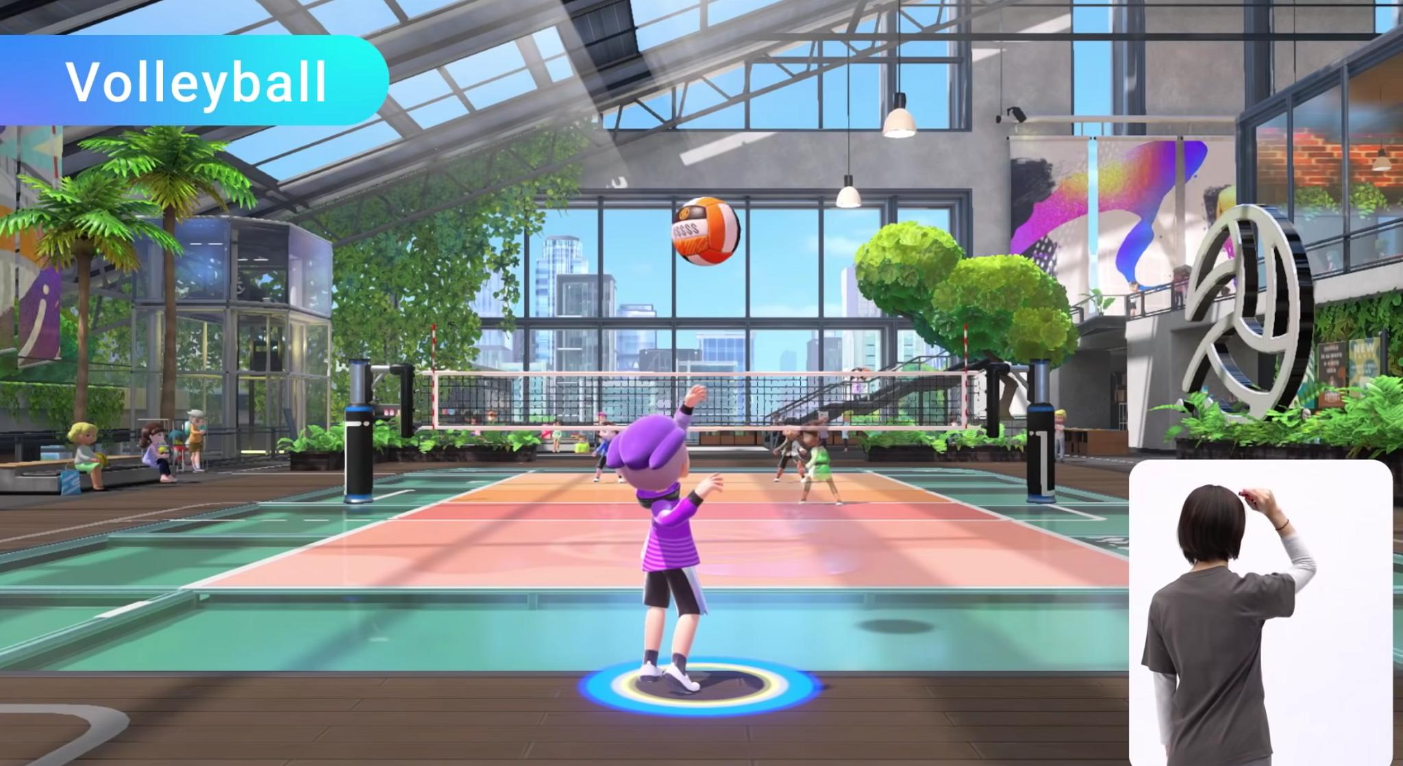 Nintendo Switch Sports Volleyball Image