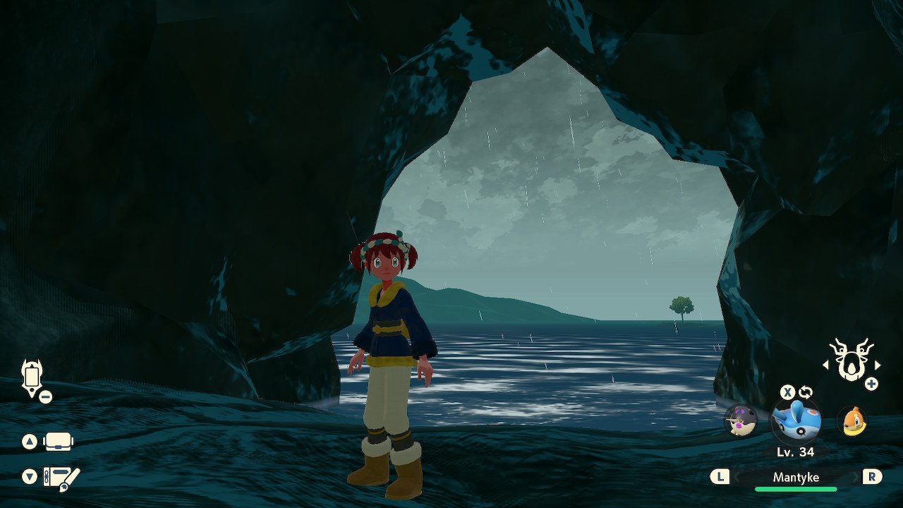 Pokemon Legends Arceus Manaphy Cave