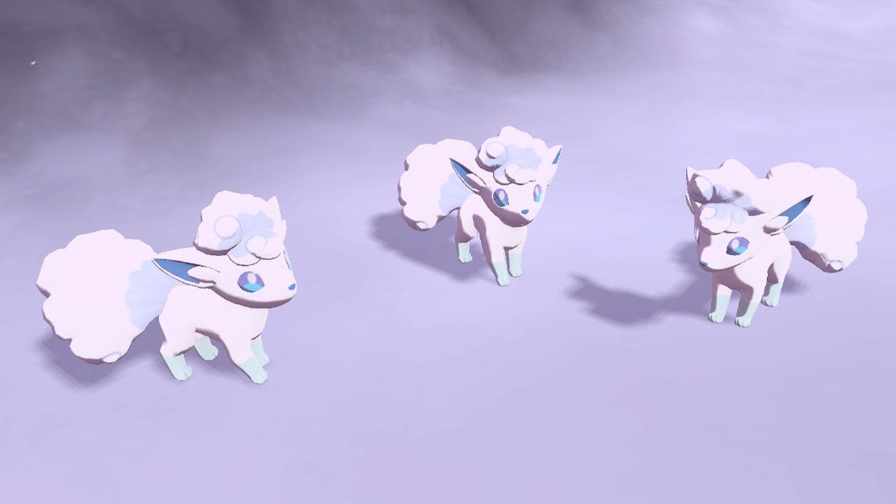 Trois Légendes Pokémon Alolan Goupix Arceus
