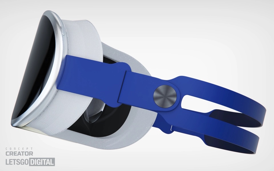 Headset Realitas Campuran VR Apple