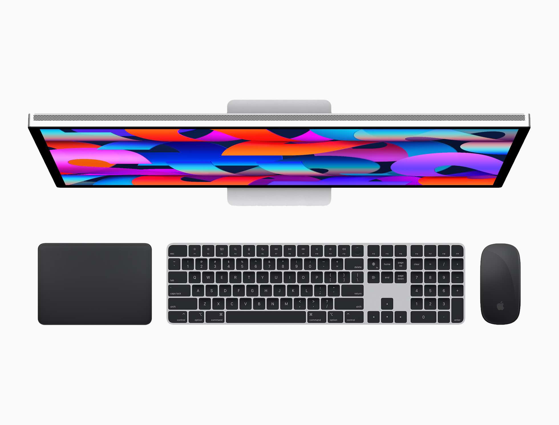 Apple Studio Display Magic Trackpad Keyboard Mouse