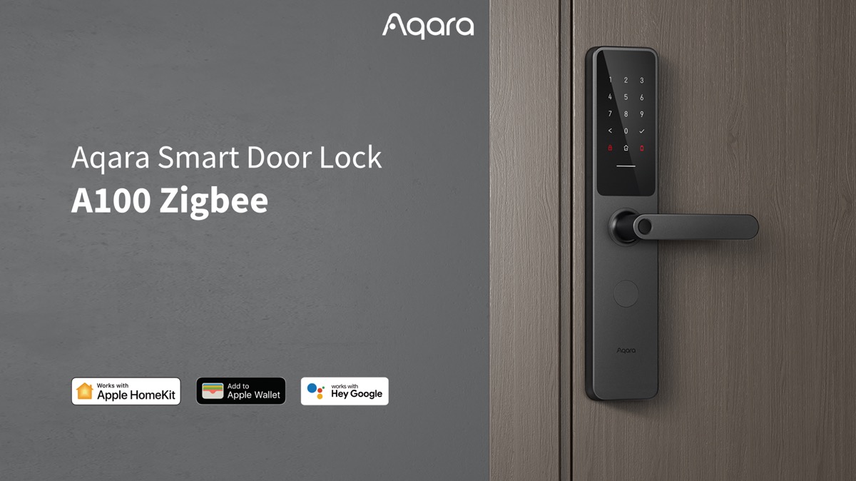Aqara Introduces Smart Door Lock A100 Zigbee With Apple Home Key Support