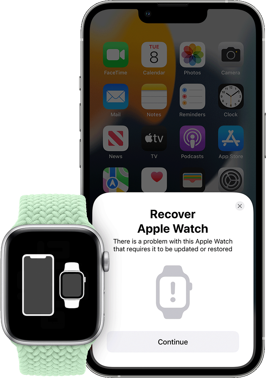 Recuperación de Apple Watch Ios15