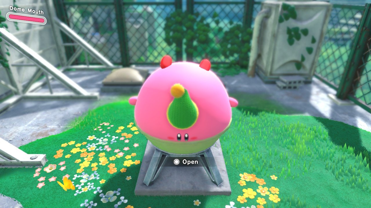 Kirby And The Forgotten Land Dome Mouth