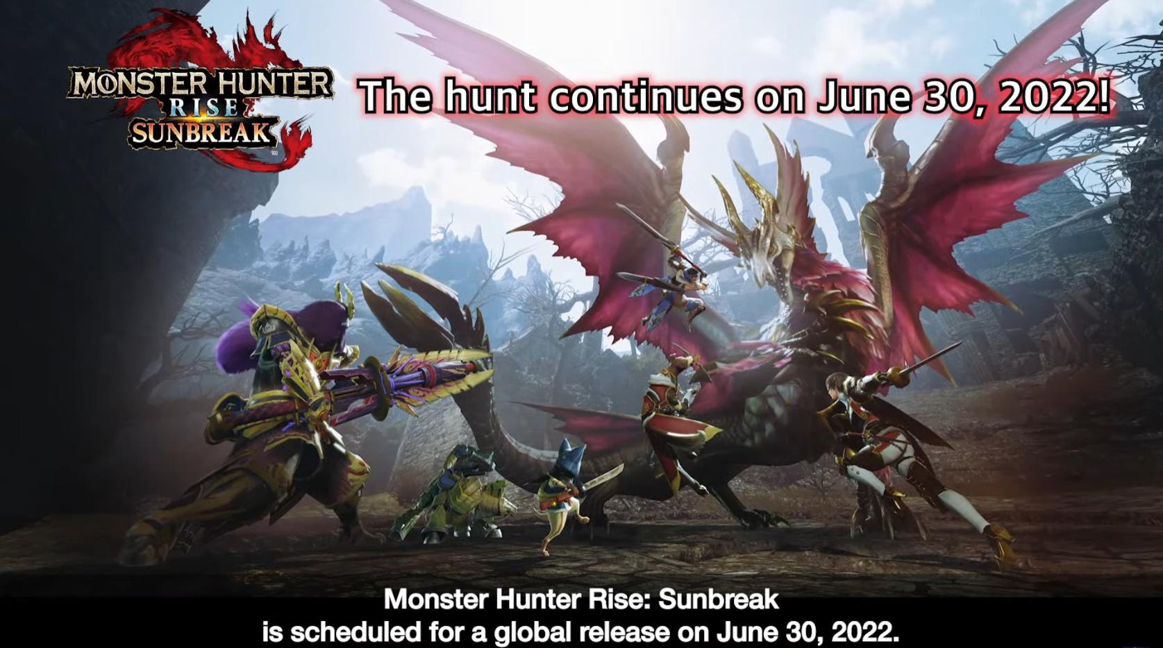 Tanggal rilis Monster Hunter Rise Sunbreak