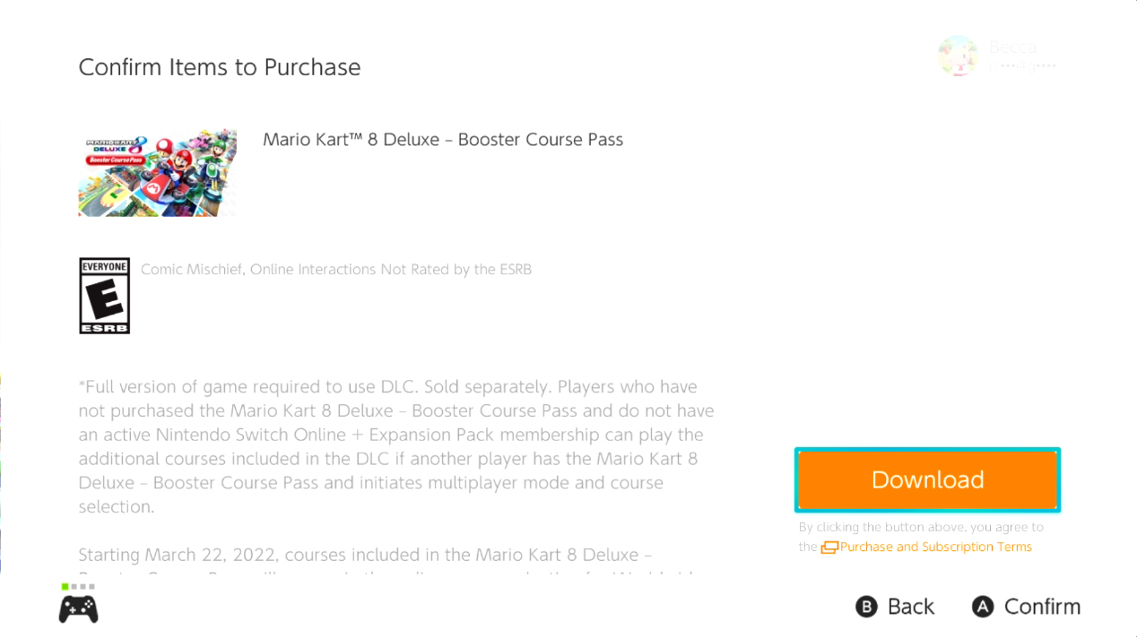 Nintendo Switch Online Mario Kart 8 Deluxe Booster Course Pass Download Third Time