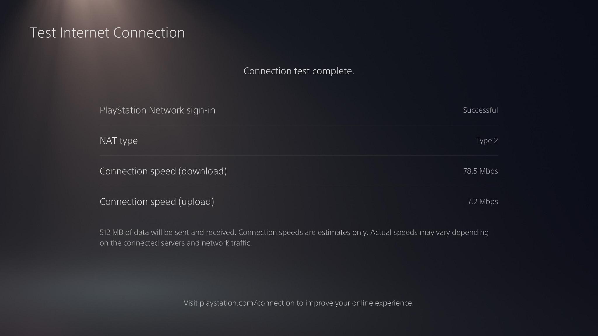 Check internet speed on PS5: PS5 Test Internet Connection