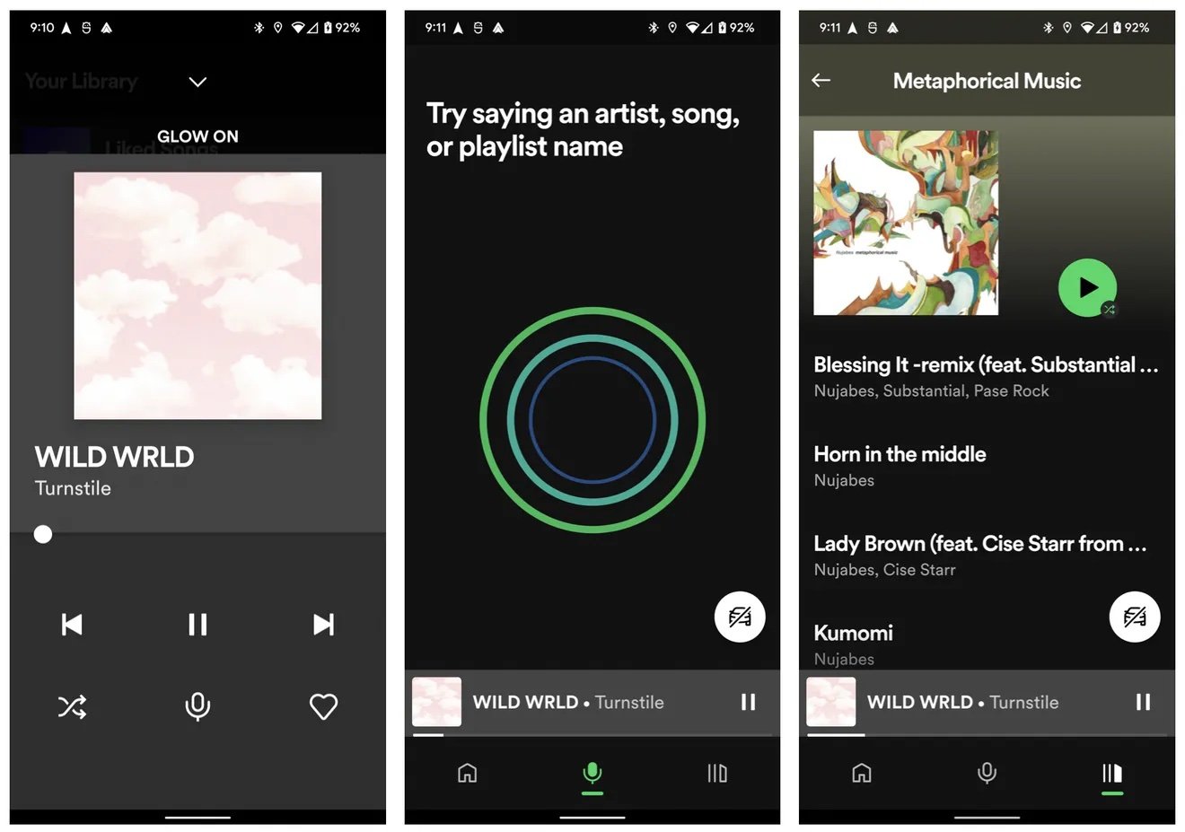 Spotify Car Mode On Android