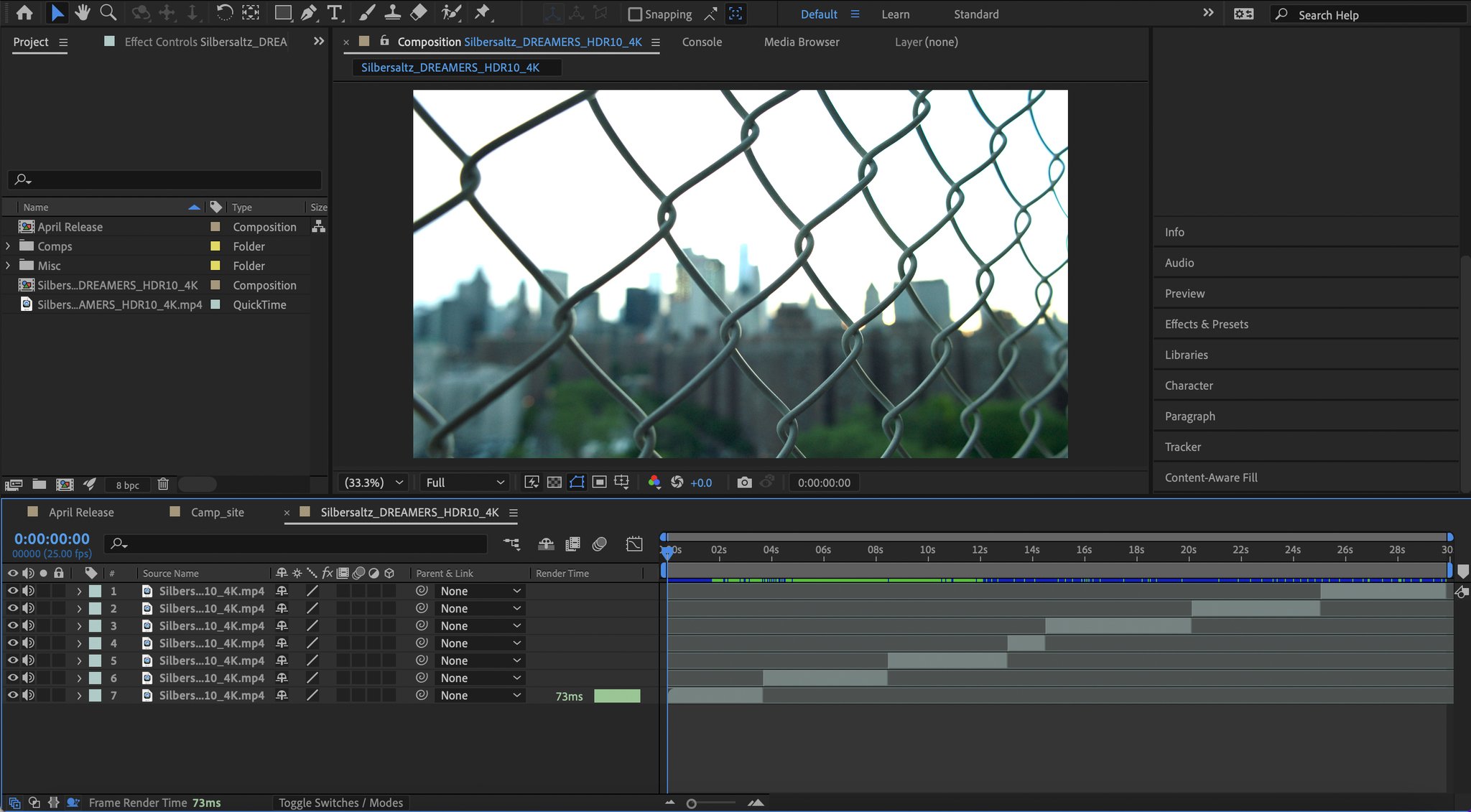 After Effects Scene Edit Detection Split Layers