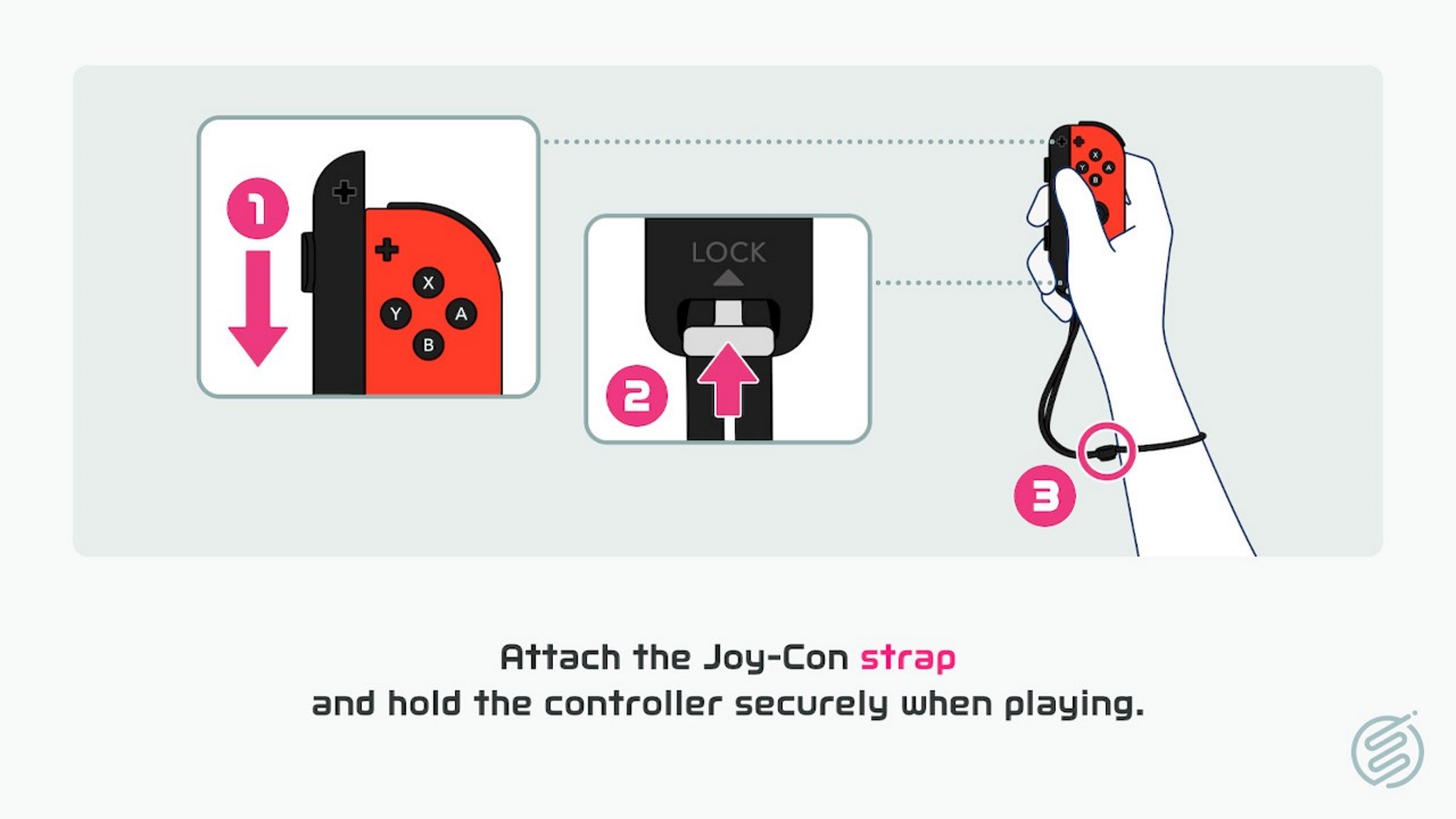 Nintendo Switch Sports Joy Con Strap Warning