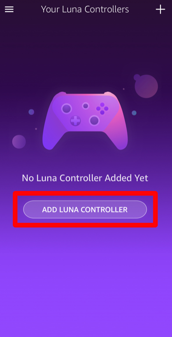 Amazon Luna Controller App Add Luna Controller