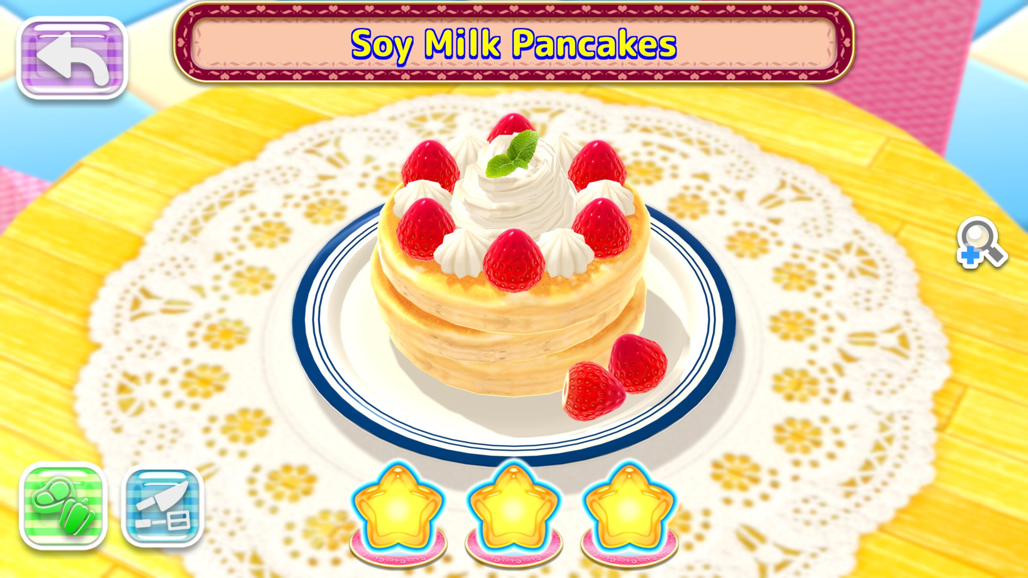 Cooking Mama Cuisinesoy Milk Pancakes
