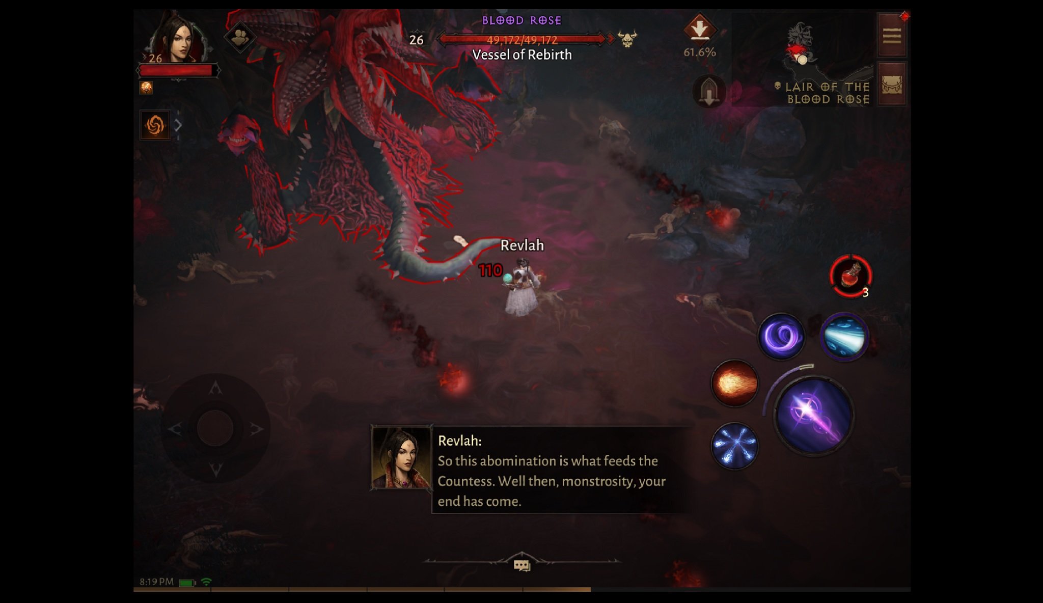 Diablo Immortal Screenshot Blood Rose