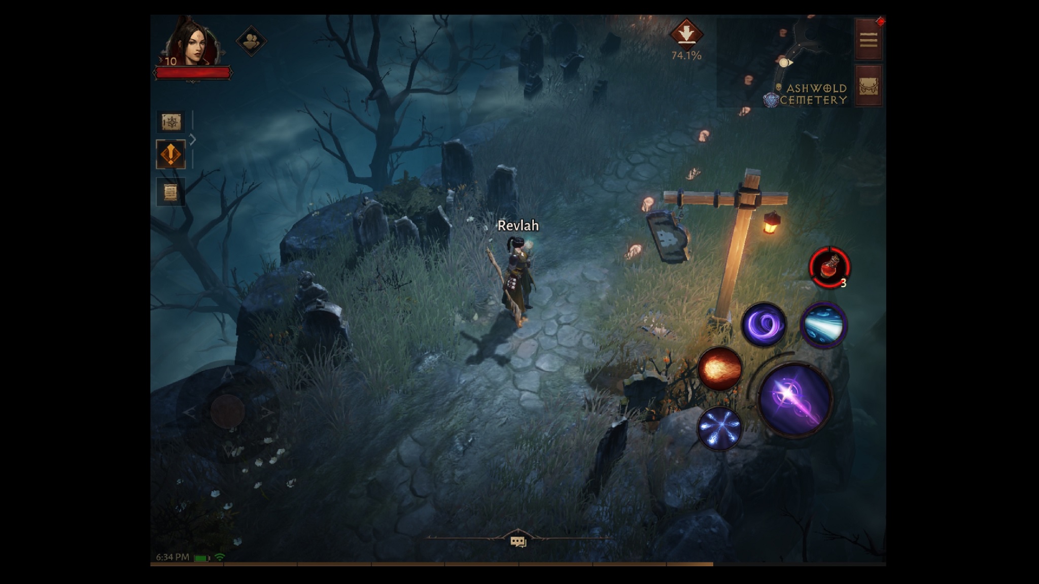 Diablo Immortal Screenshot Spooky Woods