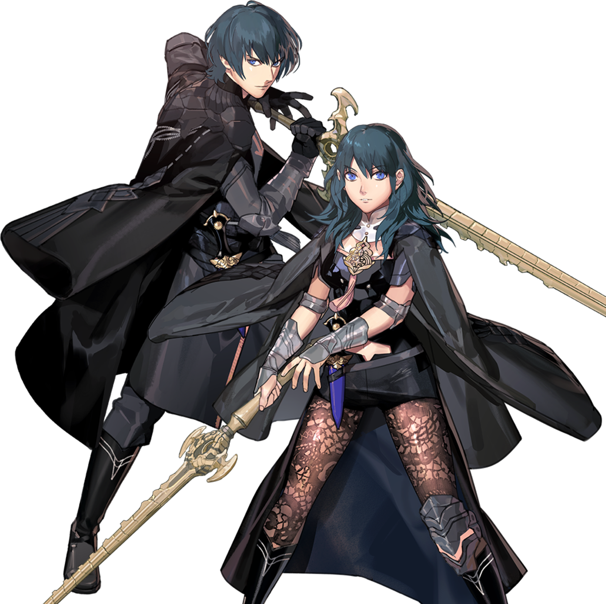 Fire Emblem Three Houses Byleth Male And Female Characters