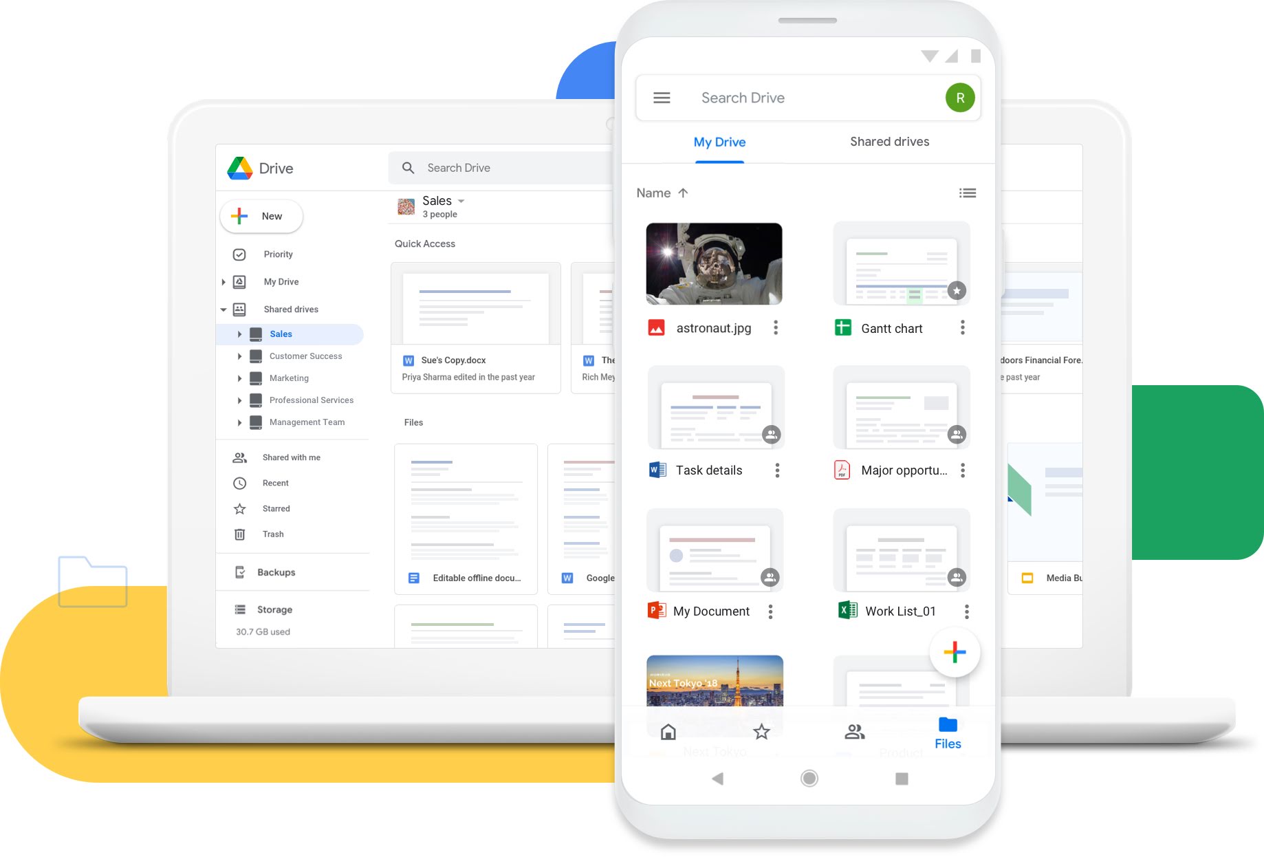 Google Drive On Devices