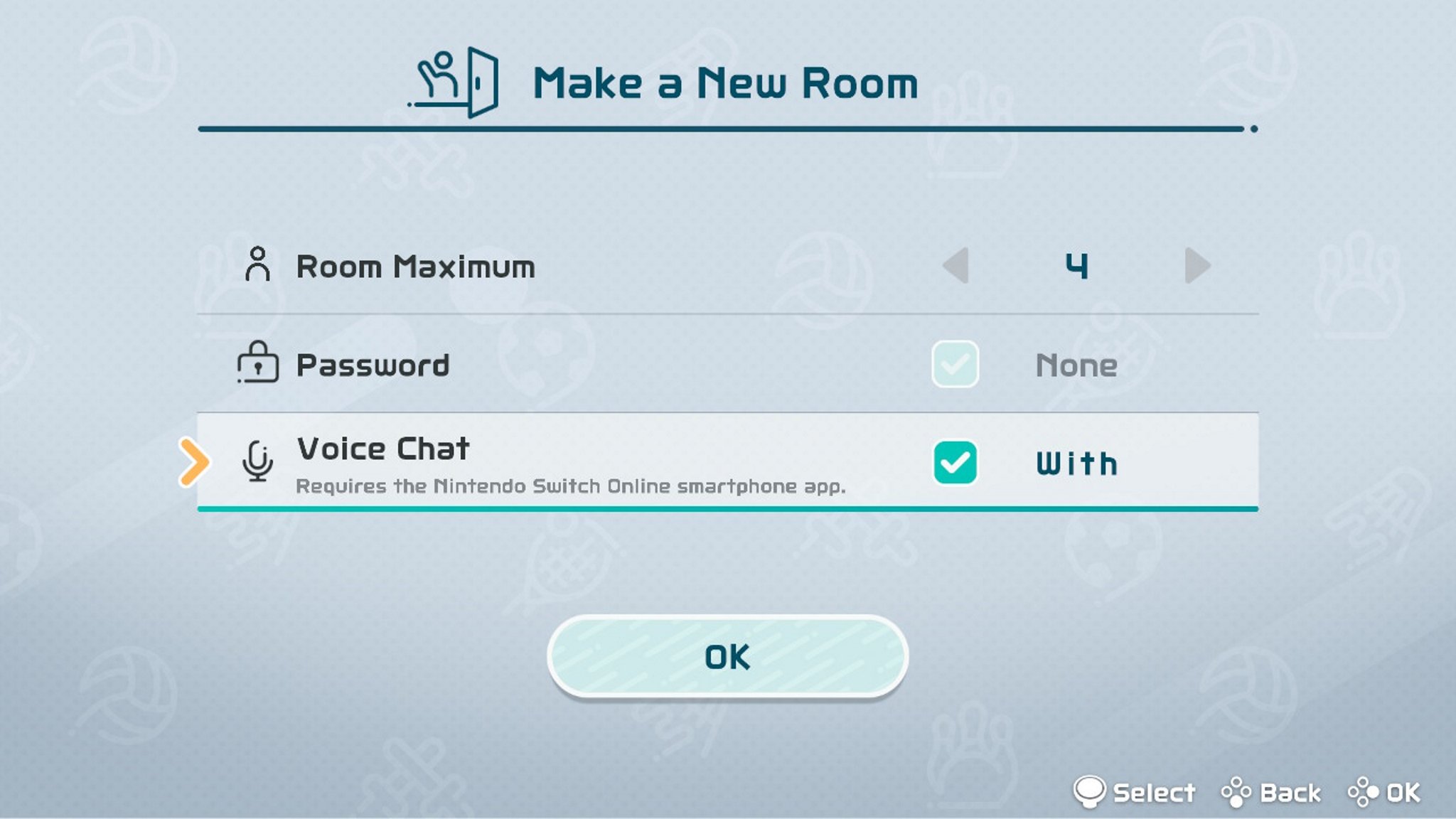 Nintendo Switch Sports Playing With Friends Make A Room Settings