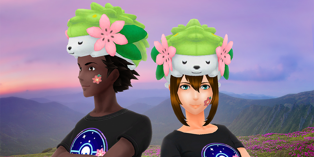 Pokémon Go Fest 2022 Shaymin Hats