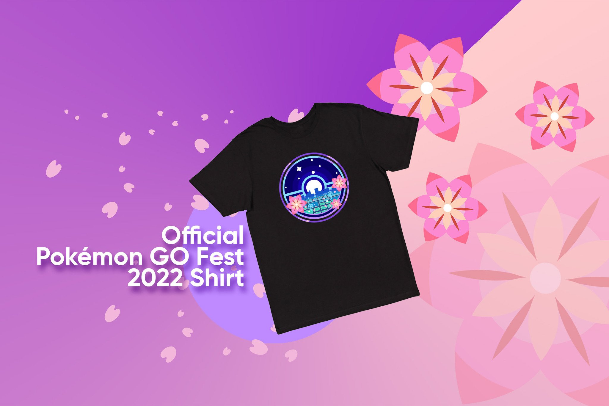 Pokemon Go Fest 2022 t-shirt