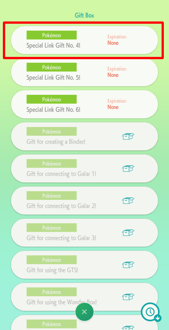 Pokemon Home App Mystery Gift Special Link